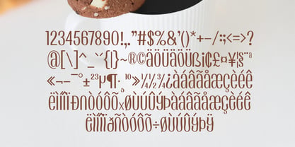 Echolette Font Poster 2