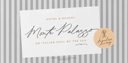 Beloved Harmony Font Poster 4