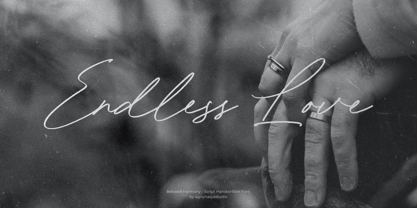 Beloved Harmony Font Poster 9