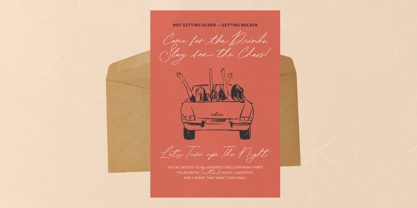 Beloved Harmony Font Poster 7