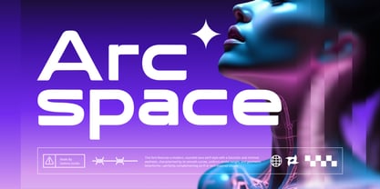 Arc Space Font Poster 1