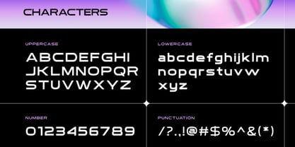 Arc Space Font Poster 2