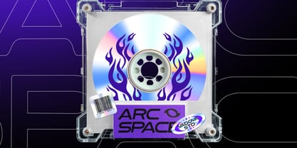 Arc Space Font Poster 6