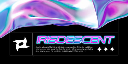 Arc Space Font Poster 3