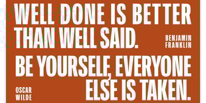 R41 Recta Font Poster 10