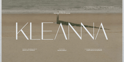 Kleanna Font Poster 1