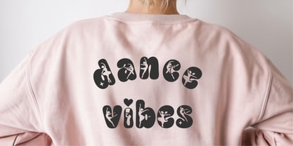 Dancer Jumps Font Poster 4