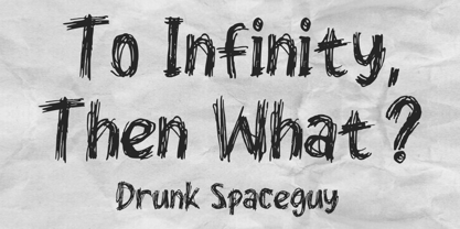 Raw Scribble Font Poster 2