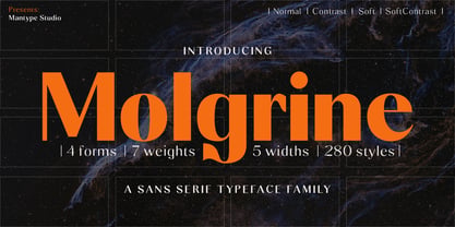 Molgrine Font Poster 1