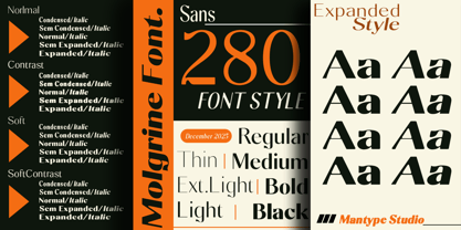 Molgrine Font Poster 3