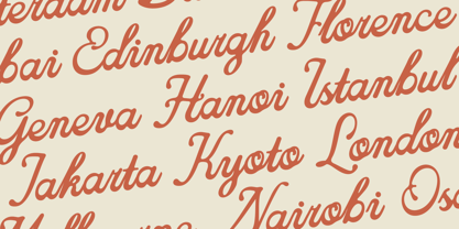 Friday Market Script Font Poster 9