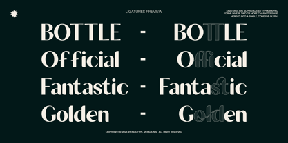 IT Weralionis Font Poster 3