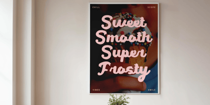 Meltily Font Poster 3