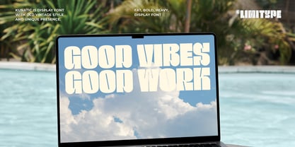 Kunatic Font Poster 11