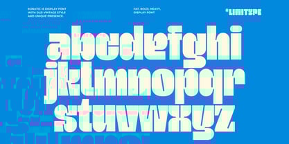 Kunatic Font Poster 9