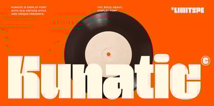 Kunatic Font Poster 1
