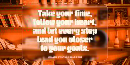 Kunatic Font Poster 5