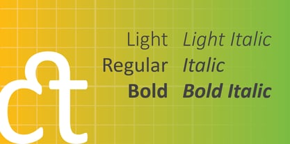 Calibri (MS) Font Poster 2