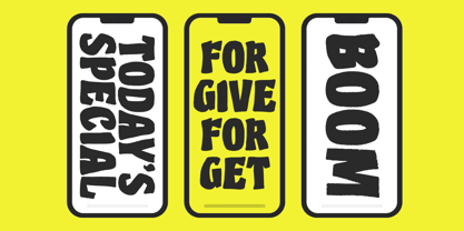 Bros Pops Font Poster 6