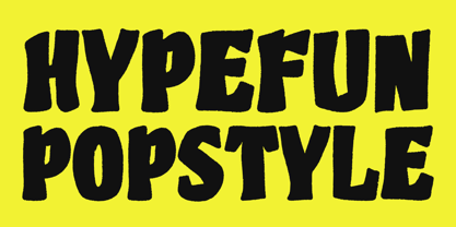 Bros Pops Font Poster 4