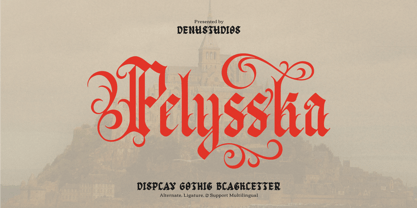 Pelysska Font Poster 1