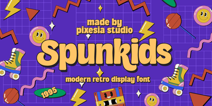 Spunkids Font Poster 1