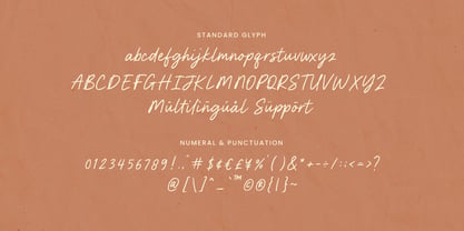 Kinestone Font Poster 8