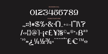 Afatera Font Poster 4