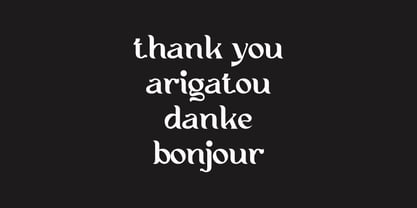 Afatera Font Poster 10