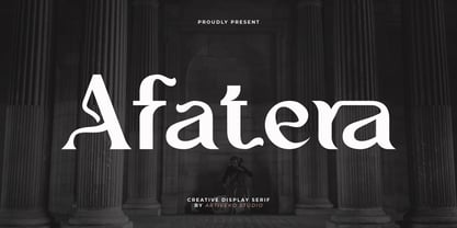 Afatera Font Poster 1