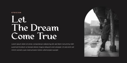 Afatera Font Poster 3