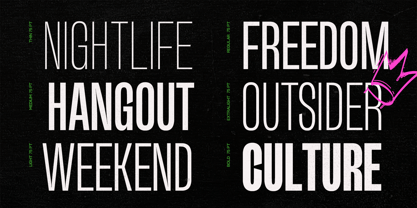 TRT Midgod Font Poster 2