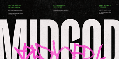 TRT Midgod Font Poster 1