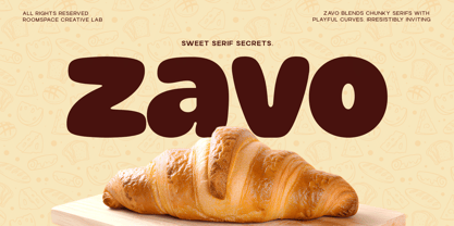 Zavo Font Poster 1