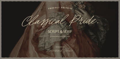 Classical Pride Font Poster 1