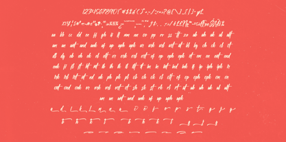 Hidden Chills Font Poster 14