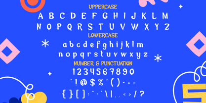 Happy Chompy Font Poster 5