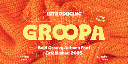 Groopa Font Poster 1