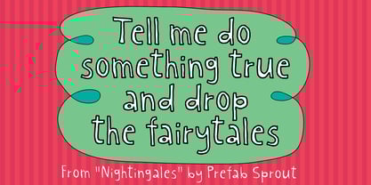 Break of day Font Poster 7