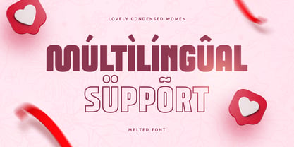 Melted Font Poster 12