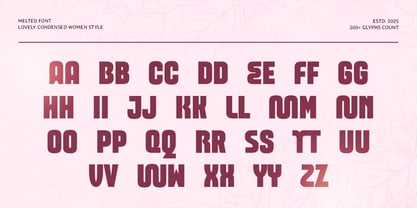 Melted Font Poster 10
