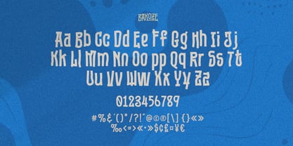 Bakoze Font Poster 9