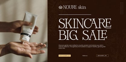 Michine Font Poster 9