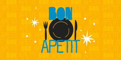 Paper Sticker Font Poster 4