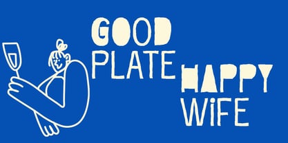 Paper Sticker Font Poster 2
