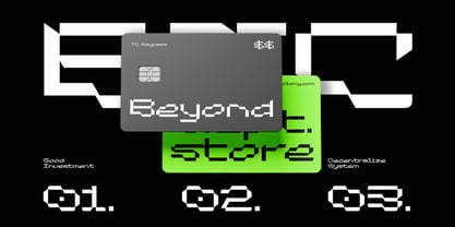 Baypass Font Poster 3