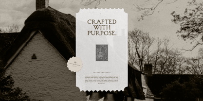 HV Sylvatheca Font Poster 3