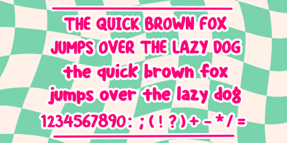 Roundish Comic Font Poster 4