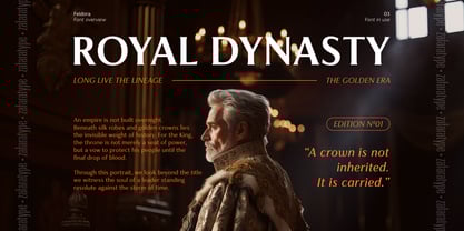 Feldora Font Poster 3