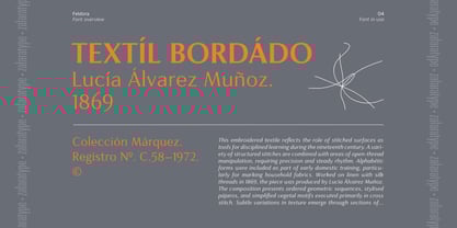 Feldora Font Poster 4